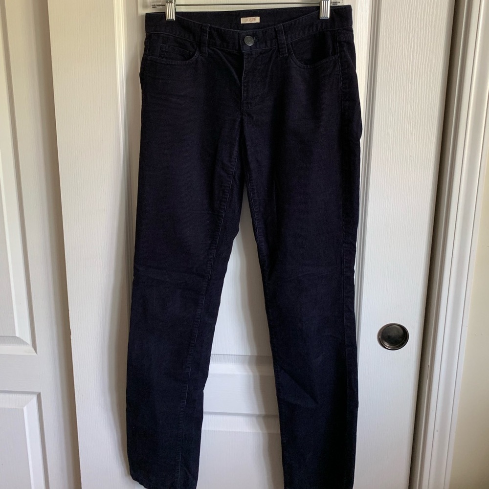J.Crew Vintage Slim Straight Navy Corduroy